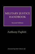 Cover of Military Justice Handbook