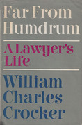 Cover of Far from Humdrum: A Lawyers Life