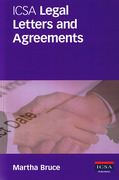 Cover of ICSA Legal Letters and Agreements