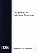 Cover of IDS: Disciplinary and Grievance Procedures