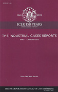 Cover of The Industrial Cases Reports: Parts and Bound Volume