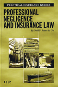 Cover of Professional Negligence and Insurance Law