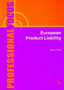 Cover of European Product Liability