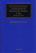 Cover of International Carriage of Goods by Road: CMR