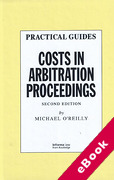 Cover of Costs in Arbitration Proceedings (eBook)