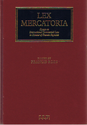 Cover of Lex Mercatoria: Essays on International Commercial Law in Honour of Francis Reynolds