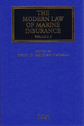 Cover of The Modern Law of Marine Insurance, Volume 2