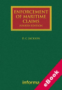 Cover of Enforcement of Maritime Claims (eBook)