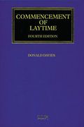 Cover of Commencement of Laytime