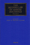 Cover of The Modern Law of Marine Insurance, Volume 3