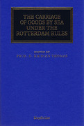 Cover of The Carriage of Goods by Sea Under the Rotterdam Rules