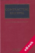 Cover of Contractual Estoppel (eBook)