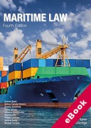Cover of Maritime Law (eBook)