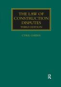 Cover of The Law of Construction Disputes