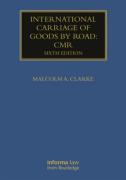 Cover of International Carriage of Goods by Road: CMR