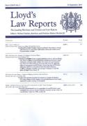 Cover of Lloyd's Law Reports: Online + Complimentary Print