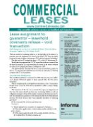 Cover of Commercial Leases: Print + Online