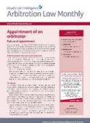 Cover of Arbitration Law Monthly: Online + Complimentary Print