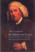 Cover of Dr Johnson and the Law and Other Essays on Johnson