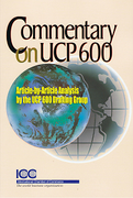 Cover of Commentary on UCP 600: Article-by-Article Analysis by the UCP 600 Drafting Group