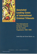 Cover of Annotated Leading Cases of International Criminal Tribunals: Volume 1