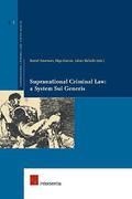 Cover of Supranational Criminal Law