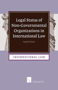 Cover of Legal Status of Non-Governmental Organizations in International Law