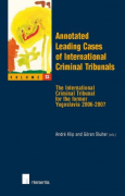 Cover of Annotated Leading Cases of International Criminal Tribunals - volume 33: The International Criminal for the former Yugoslavia 2006 - 2007