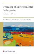 Cover of Freedom of Environmental Information: Aspirations and Practice