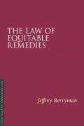 Cover of Essentials of Canadian Law: The Law of Equitable Remedies