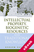 Cover of Intellectual Property, Biogenetic Resources and Traditional Knowledge (eBook)
