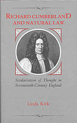 Cover of Richard Cumberland and Natural Law (eBook)