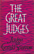 Cover of The Great Judges