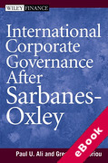 Cover of International Corporate Governance After Sarbanes-Oxley (eBook)