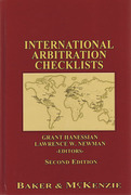 Cover of International Arbitration Checklists