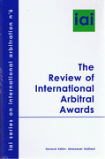 Cover of The Review of International Arbitral Awards