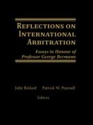 Cover of Reflections on International Arbitration: Essays in Honour of Professor George Bermann