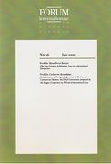 Cover of The New German Arbitration Law in International Perspective Jurisdiction and Foreign Judgements in Civil and Commercial Matters