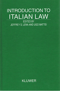 Cover of Introduction to Italian Law