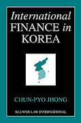 Cover of International Finance in Korea