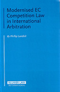 Cover of Modernised EC Competition Law in International Arbitration