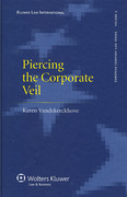 Cover of Piercing the Corporate Veil: A Transnational Approach