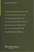 Cover of Uniform Application of the International Sales Law