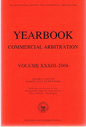 Cover of Yearbook of Commercial Arbitration 2008: Volume 33