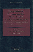 Cover of European Public Procurement Law: Part II Remedies - European Public Procurement Remedies Directives and Jurisprudence by the Court of Justice of the European Communities