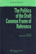 Cover of The Politics of the Draft Common Frame of Reference