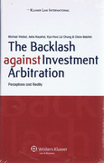 Cover of The Backlash Against Investment Arbitration: Perceptions and Reality