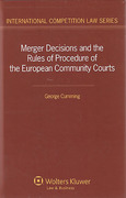 Cover of Merger Decisions and the Rules of Procedure of the European Community Courts