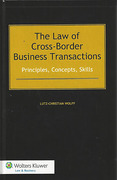 Cover of The Law of Cross-Border Business Transactions: Principles, Concepts, Skills