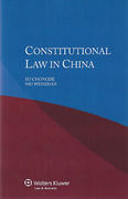 Cover of Constitutional Law in China